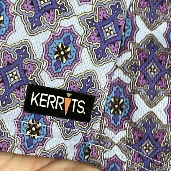 Kerrits Ice Fil Riding Tank Top Large Quarter Zip Purple - Picture 6 of 8